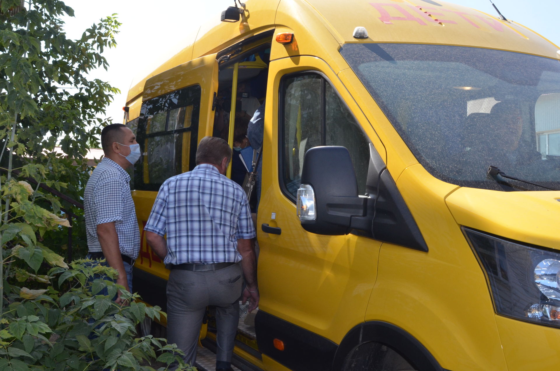 Сегодня в Бавлах проверили школьные автобусы