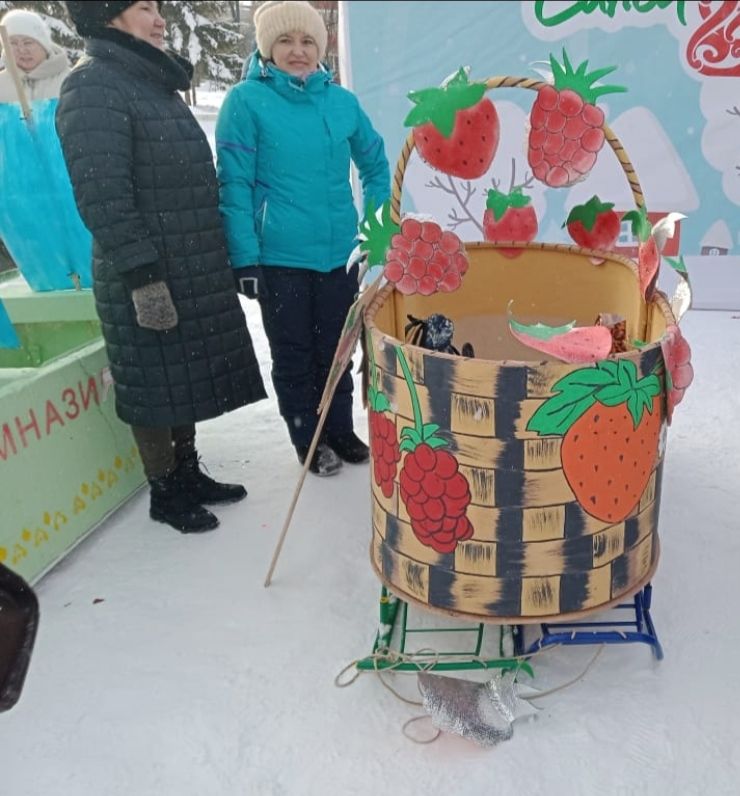 В Бавлах прошёл фестиваль креативных саней