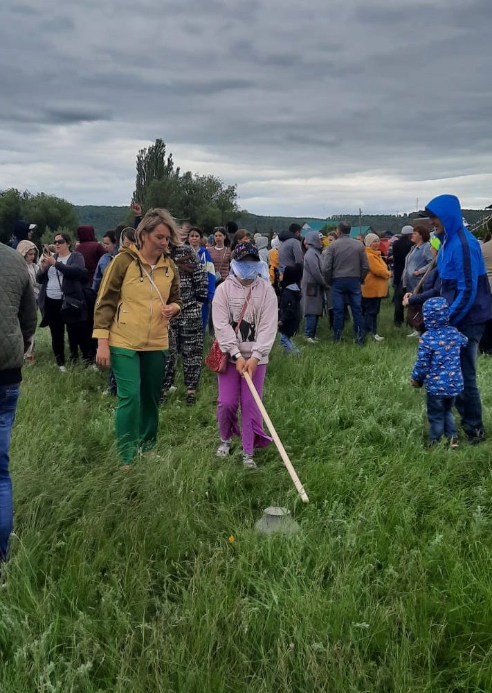 Труженики села Кзыл-Яр Бавлинского района весело отмечают Сабантуй