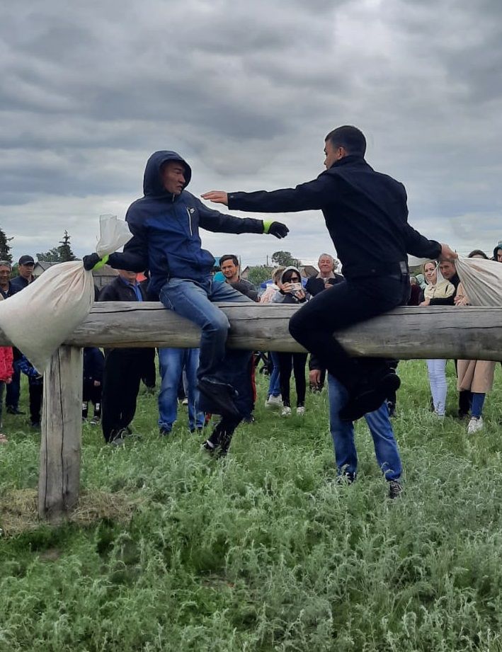 Труженики села Кзыл-Яр Бавлинского района весело отмечают Сабантуй