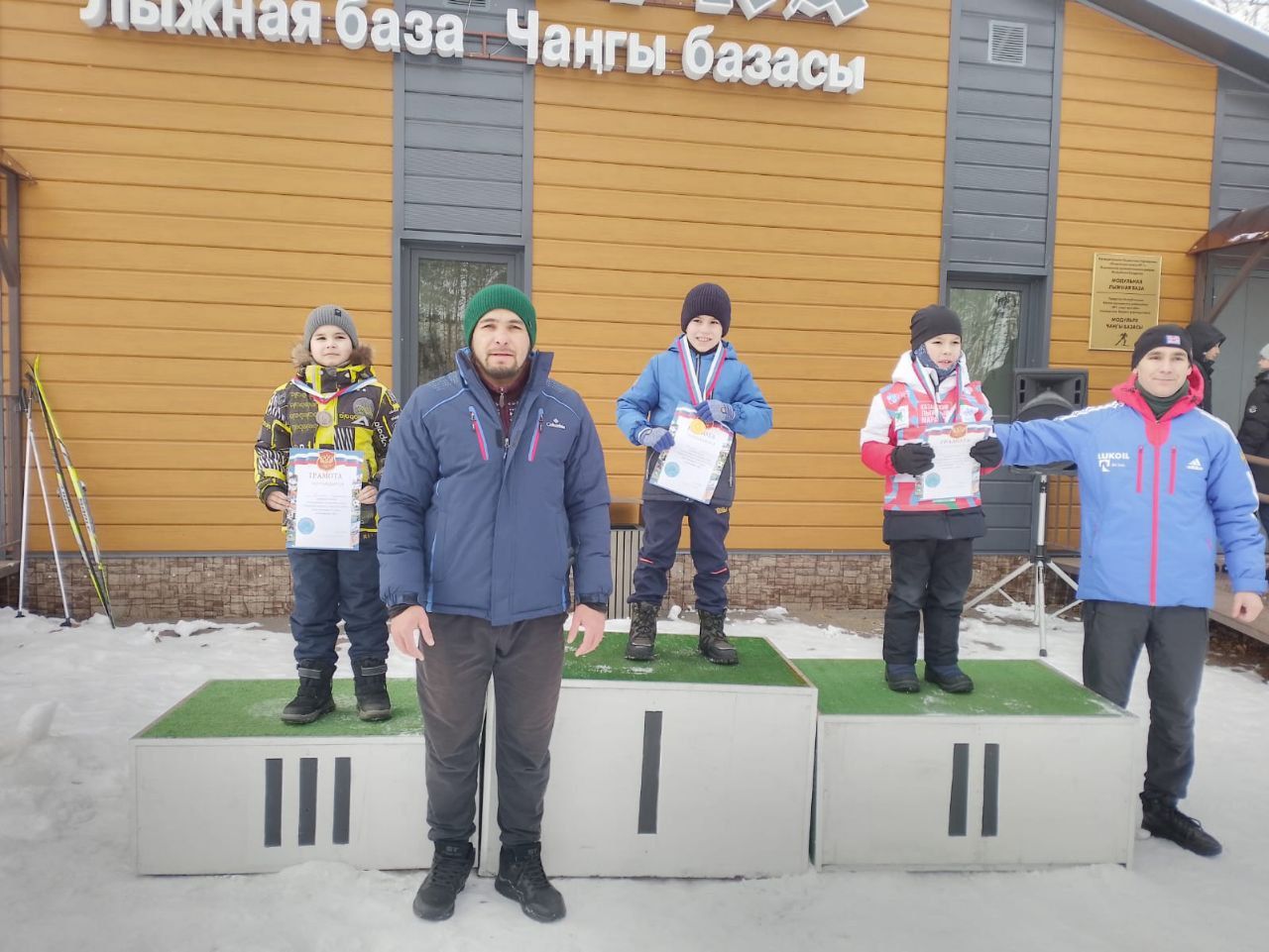 В Бавлах открыли лыжный сезон