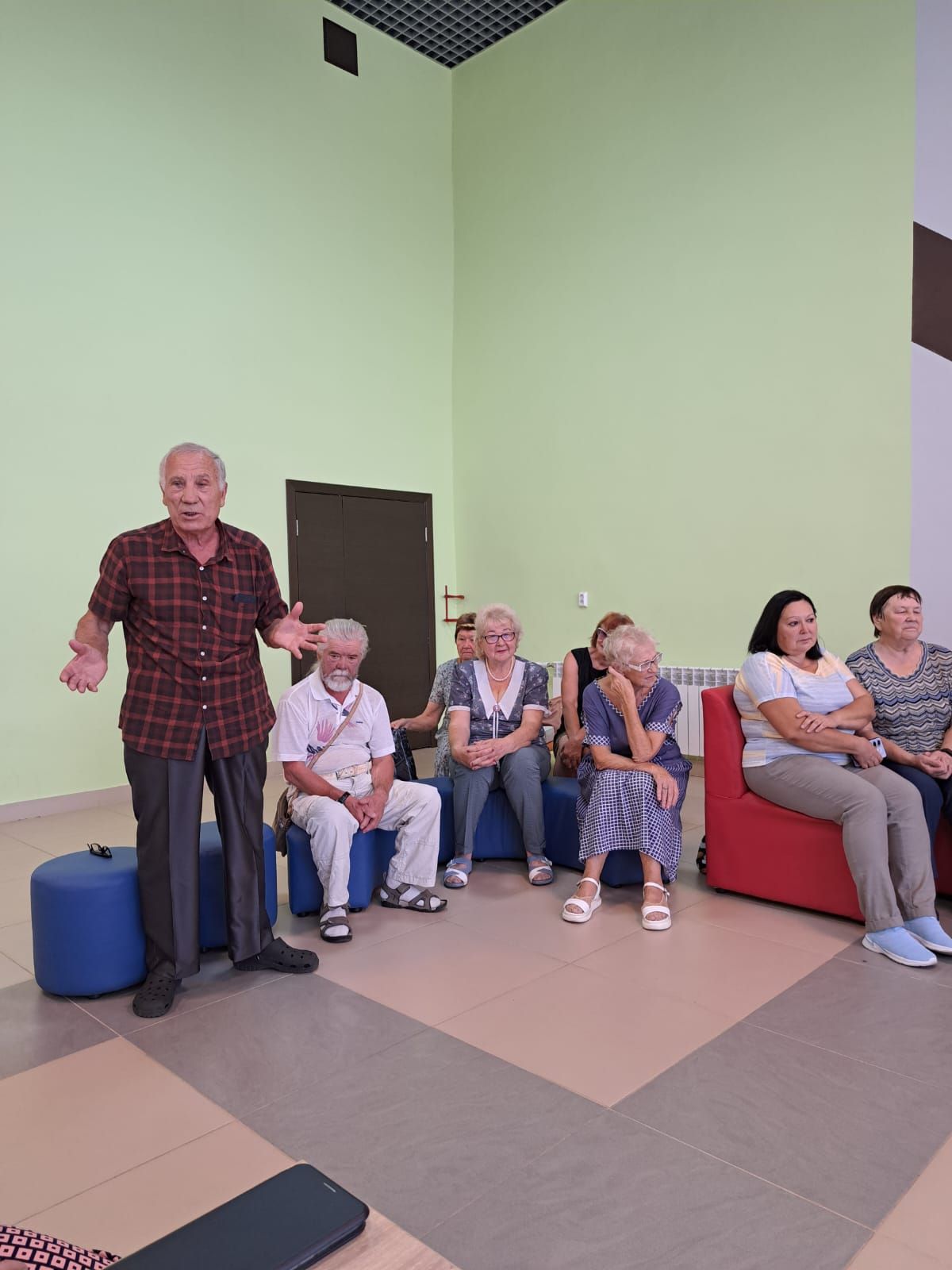 Бавлинская организация пенсионеров встретилась с ветеранами одного из сёл района