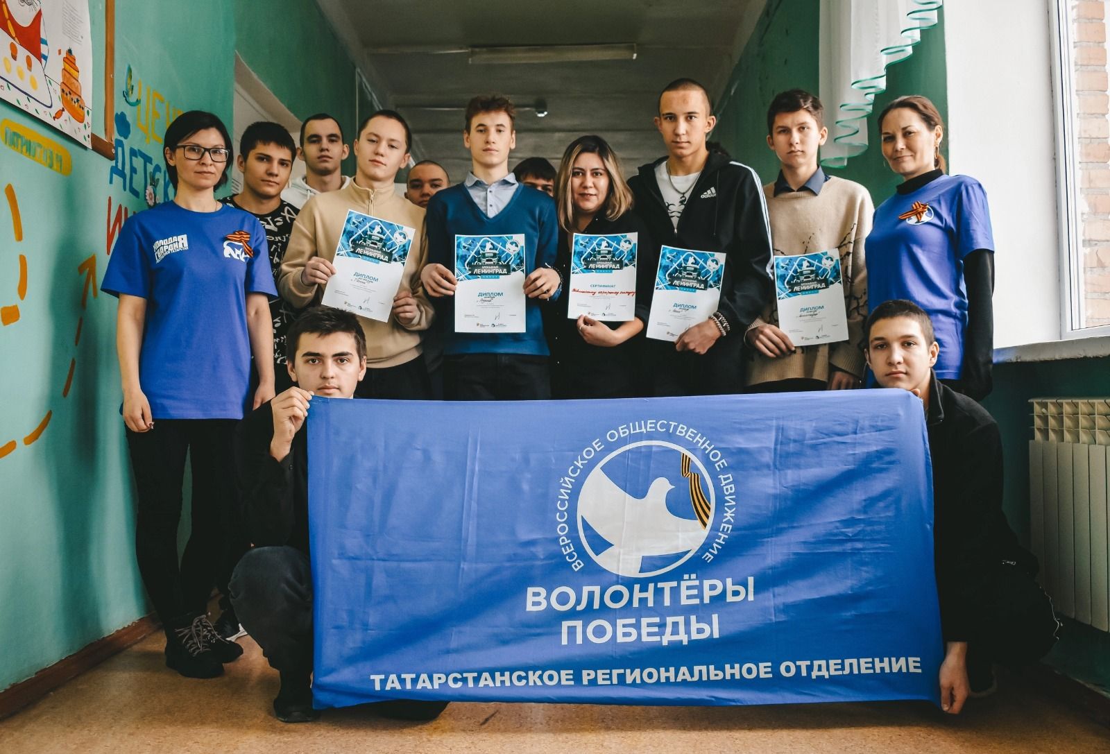 В Бавлах провели квест «Блокадный Ленинград»