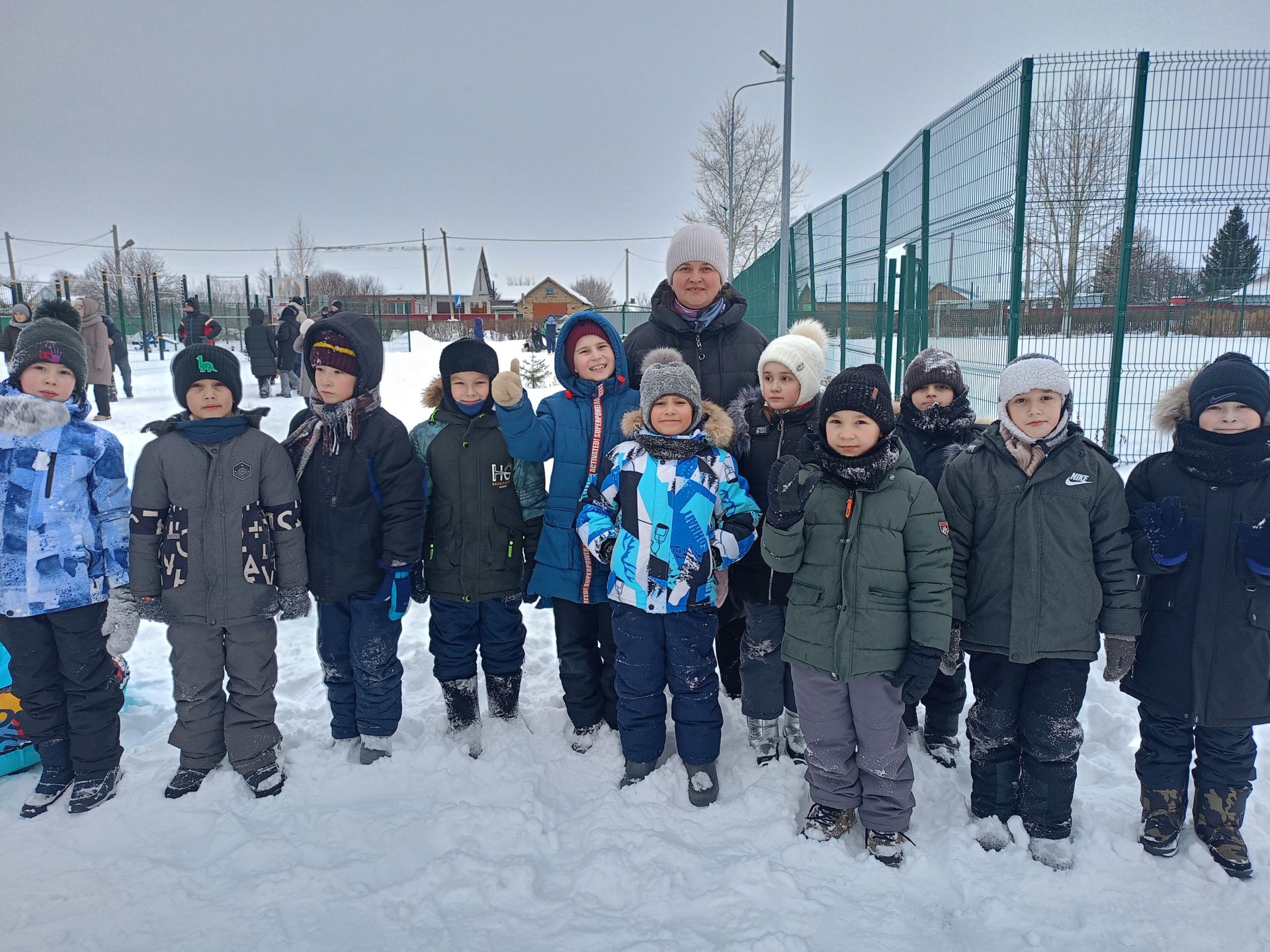 В Бавлинском районе Сабантуй проводят и зимой