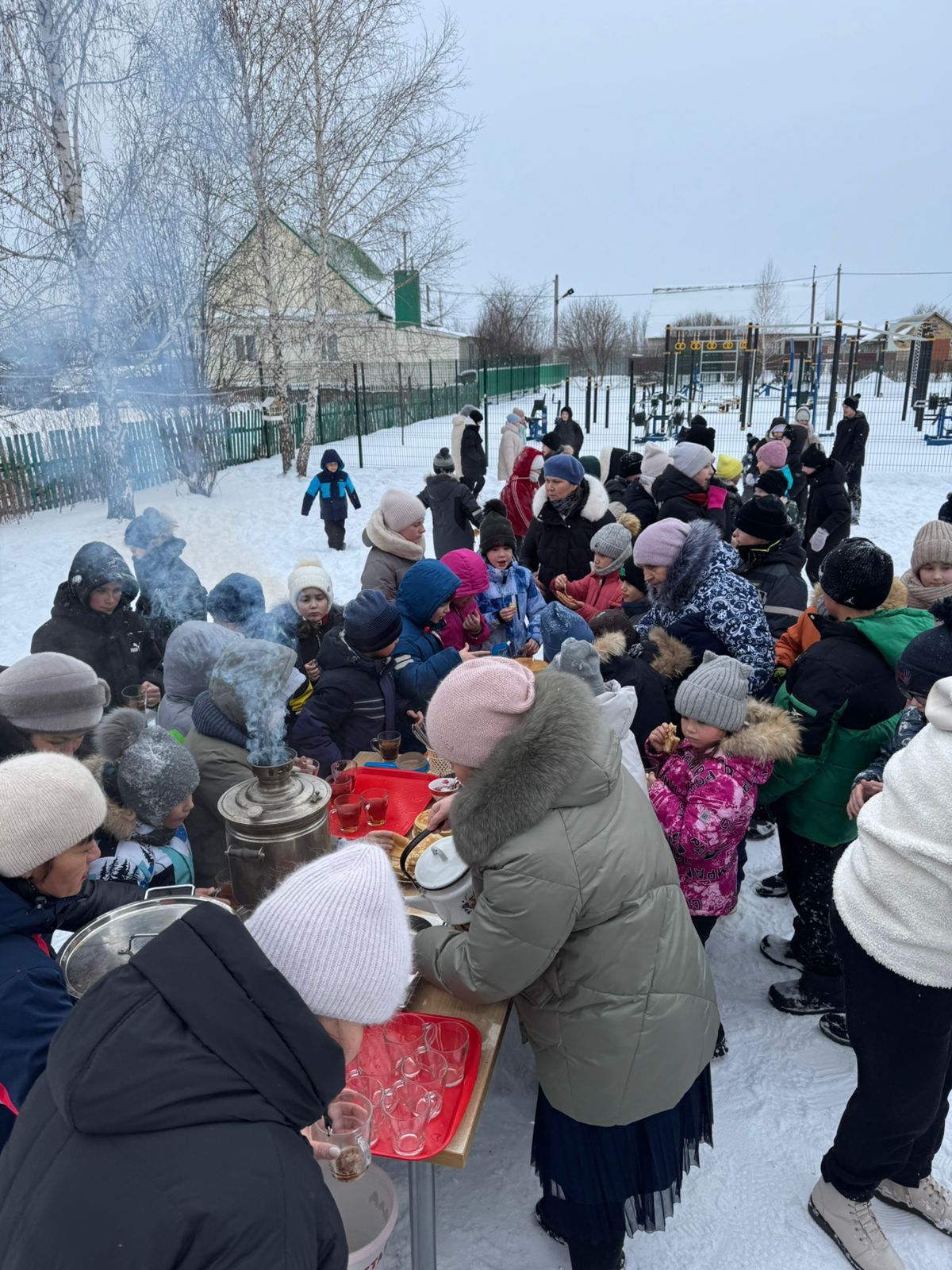 В Бавлинском районе Сабантуй проводят и зимой