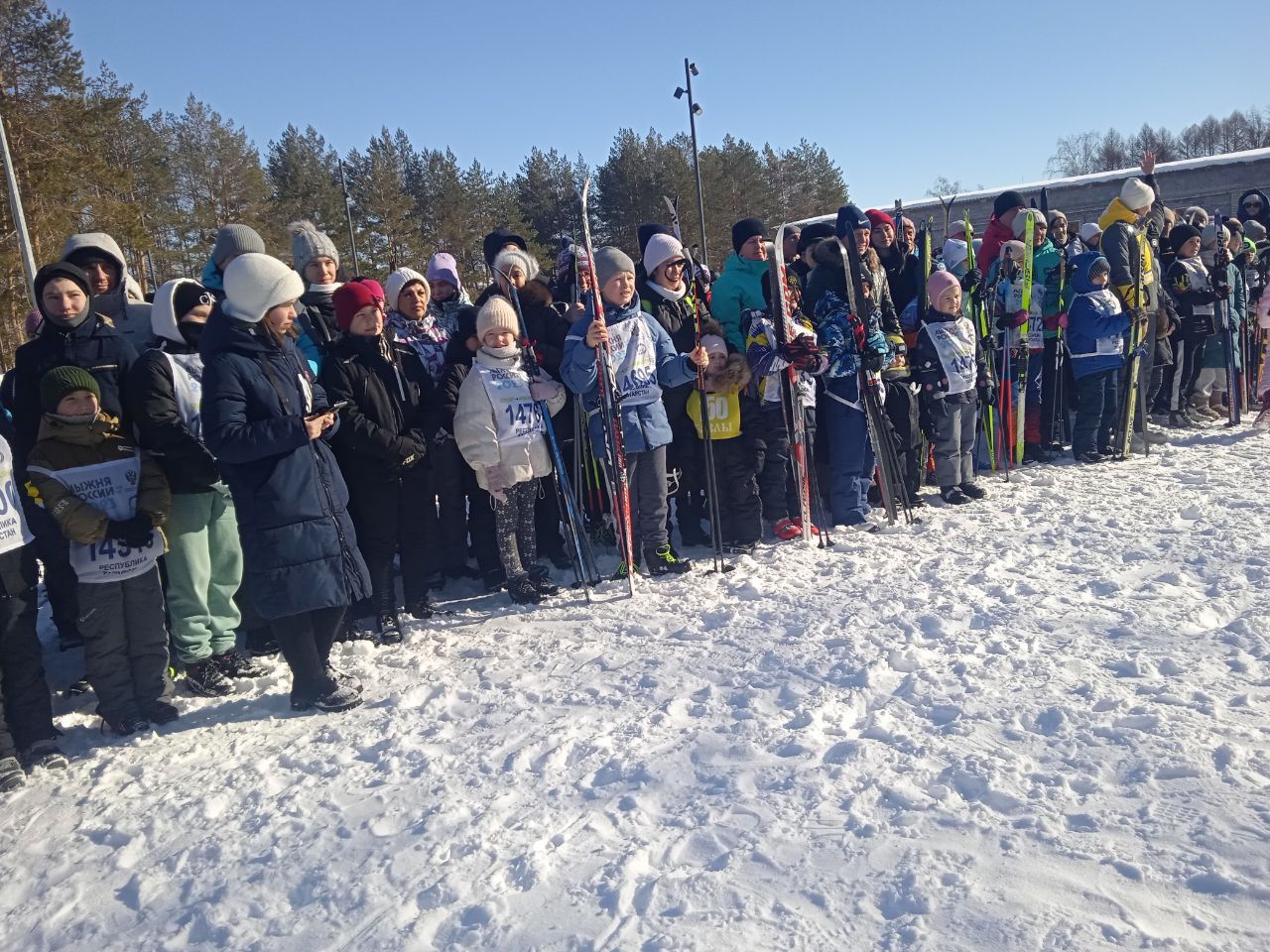 В Бавлах прошла спортивная акция «Лыжня России – Лыжня Татарстан-2024»