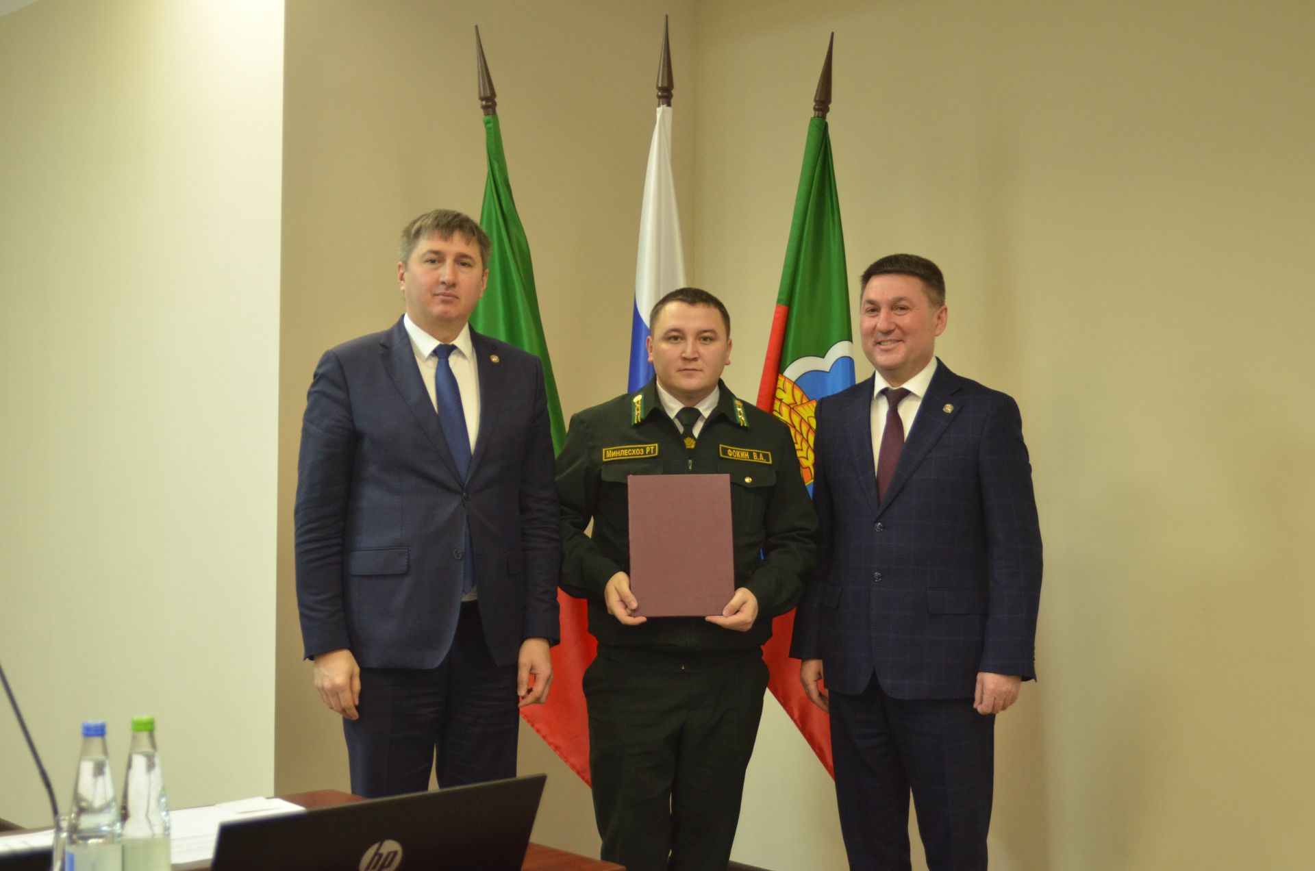 Министр лесного хозяйства Татарстана встретился с бавлинскими лесниками