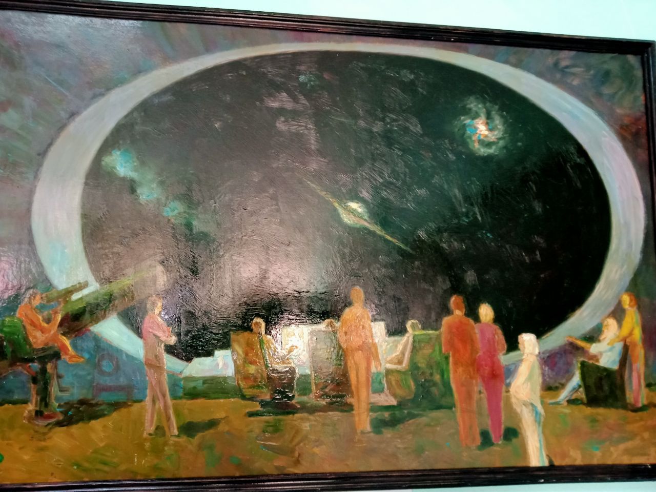 В Бавлах открылась выставка картин «Человек. Земля. Космос»