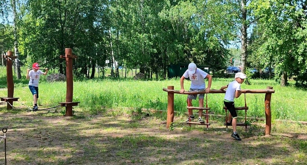 Бавлинские школьники сыграли в Зарницу