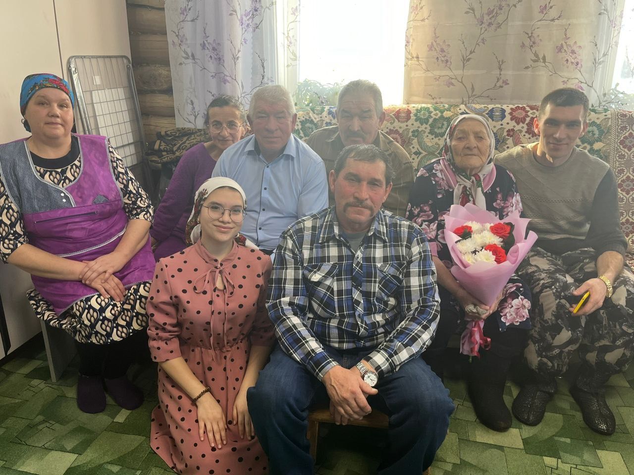 Баулы районында яшәүче сугыш чоры баласына 90 яшь тулган