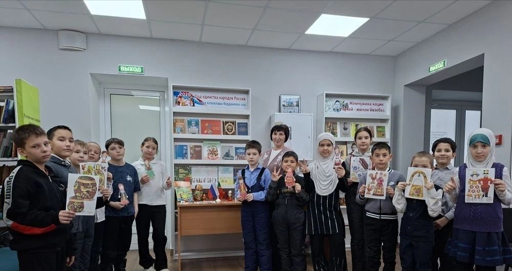 Баулы районы укучылары төрле халыклар мәдәнияте белән таныша