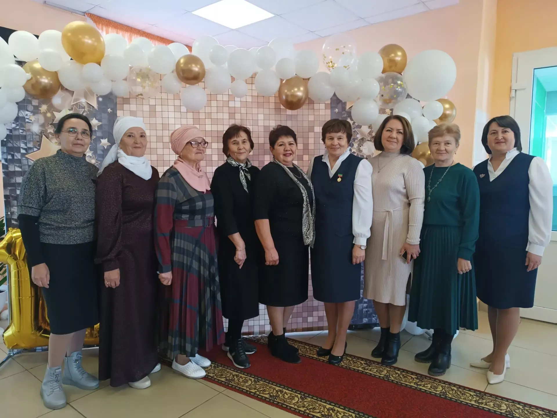 Баулы районында мәктәп юбилее булды
