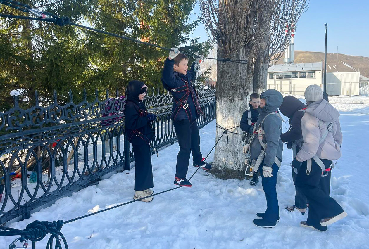 В Бавлах прошло практическое занятие по туризму для детей