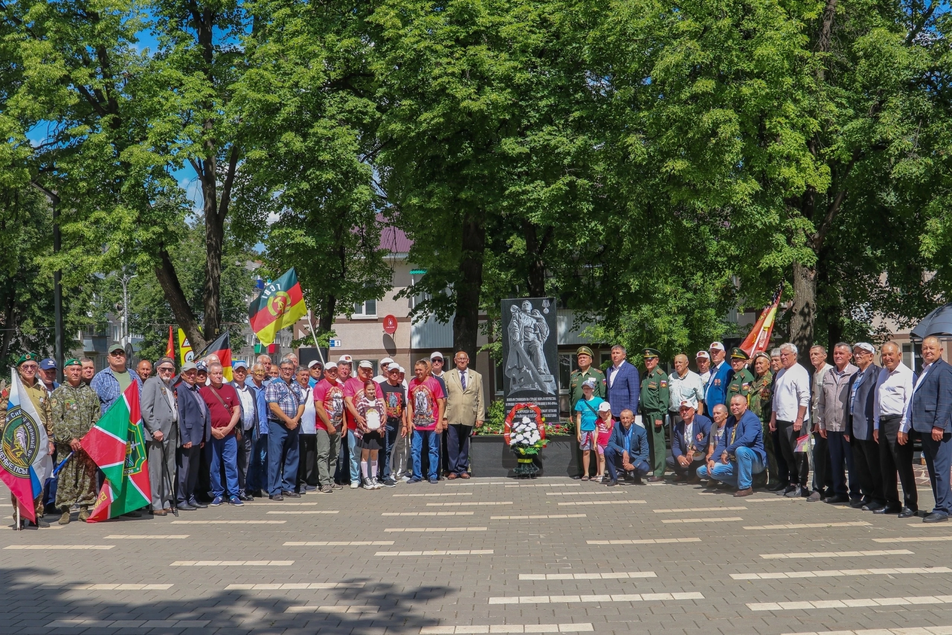 В Бавлах открыли обелиск в память о земляках, служивших в Группе советских войск в Германии