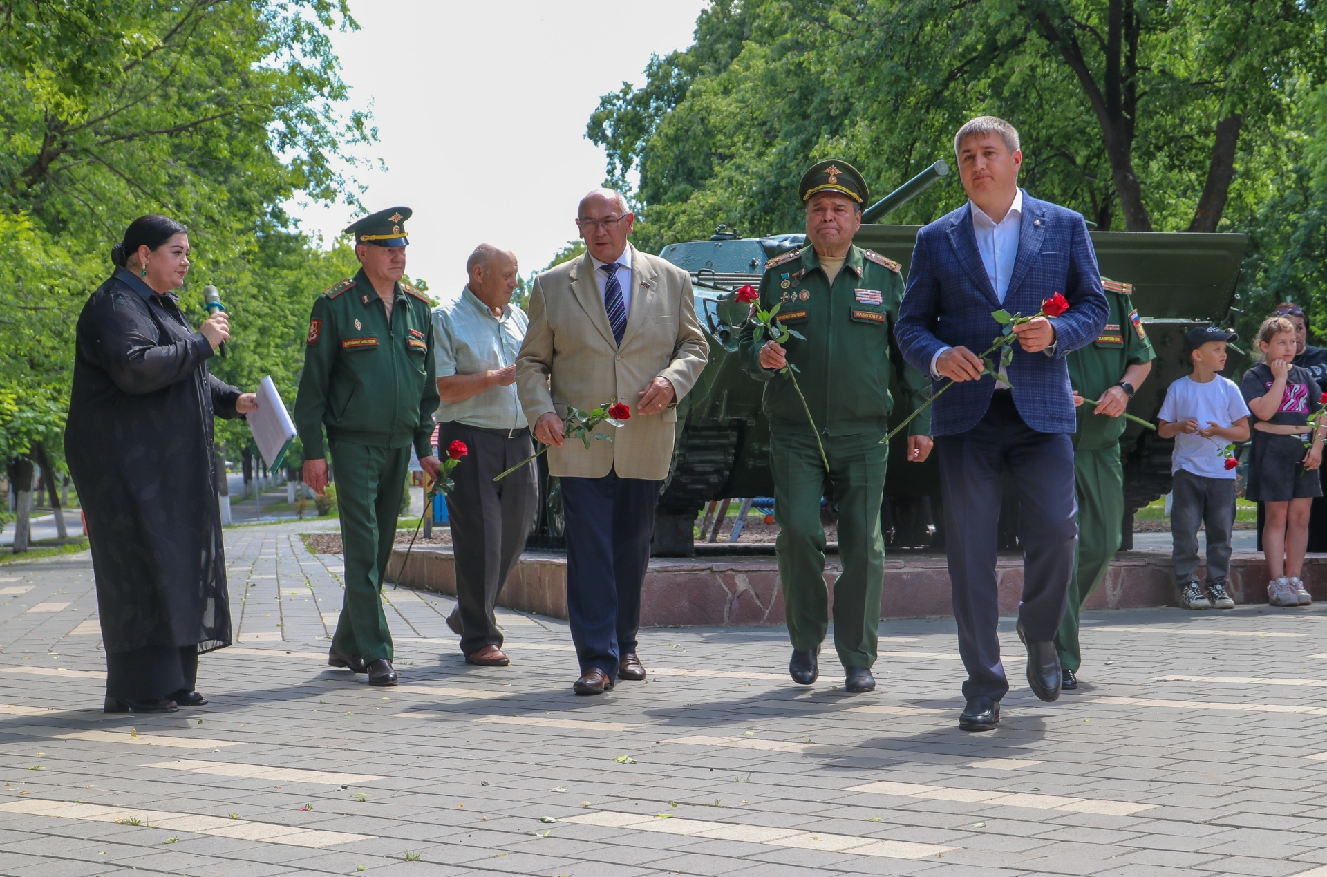 В Бавлах открыли обелиск в память о земляках, служивших в Группе советских войск в Германии