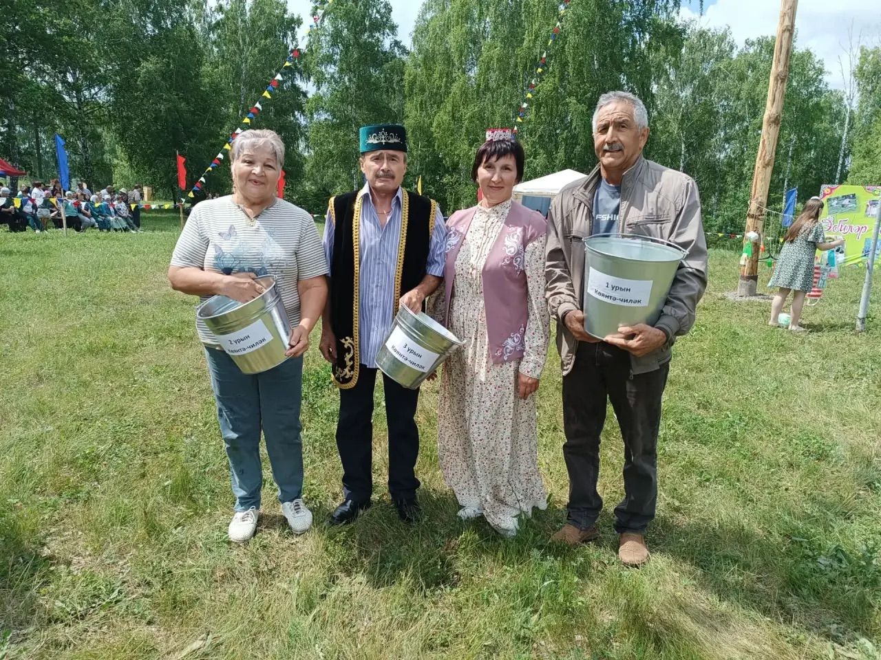Баулы районында әби-бабайлар күңел ачты (фоторепортаж)