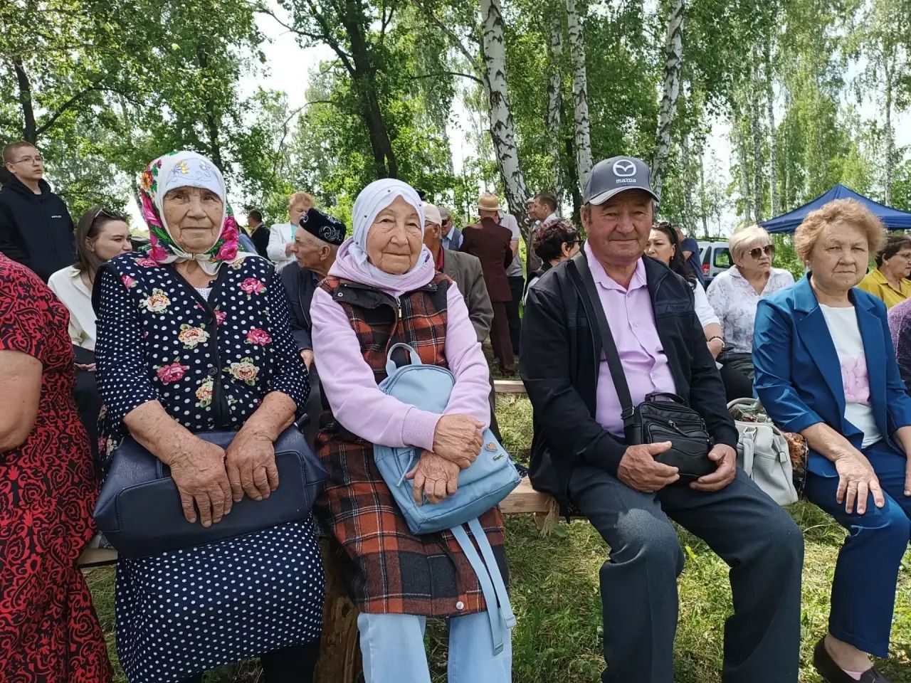 Баулы районында әби-бабайлар күңел ачты (фоторепортаж)