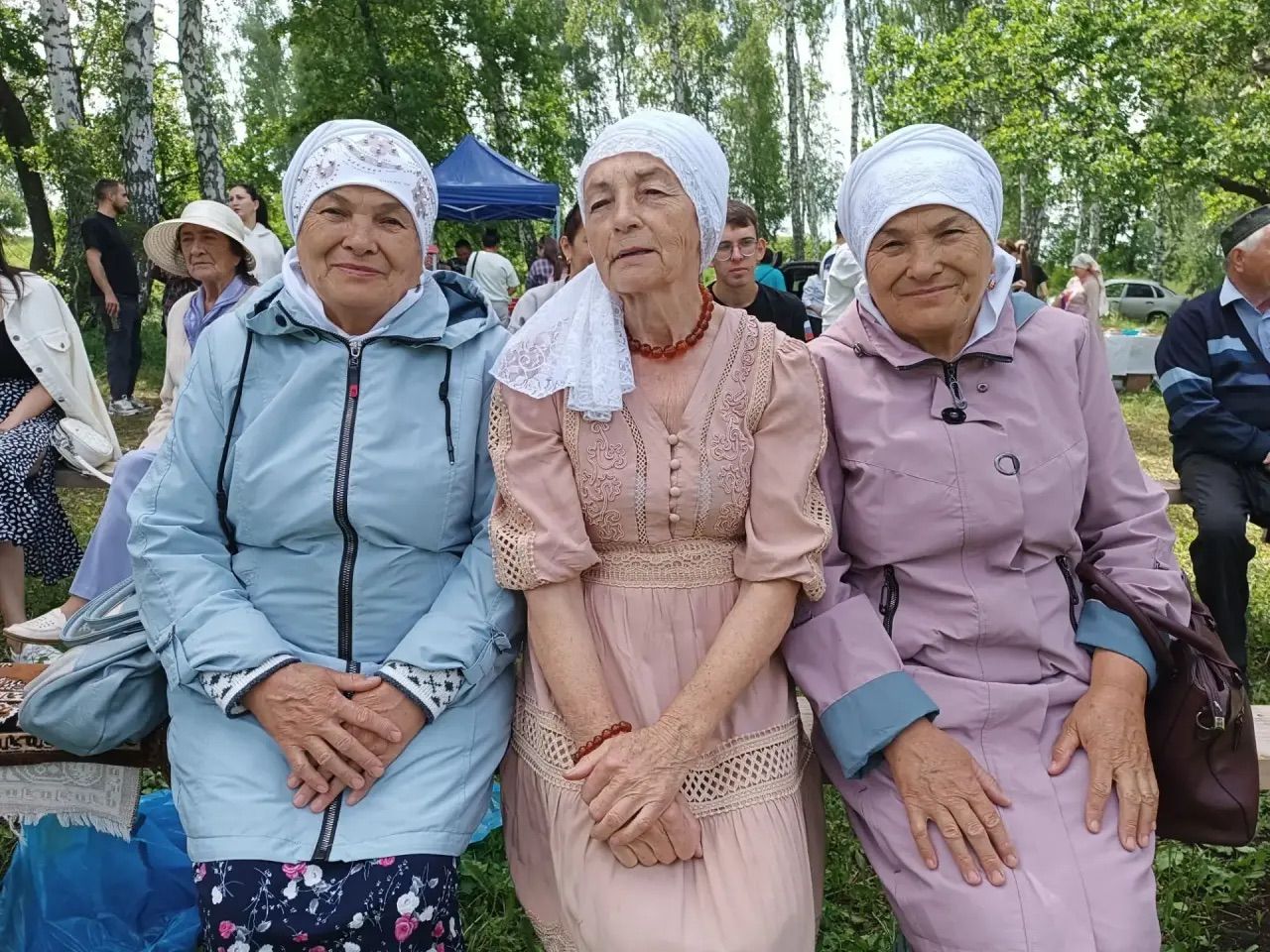 Баулы районында әби-бабайлар күңел ачты (фоторепортаж)