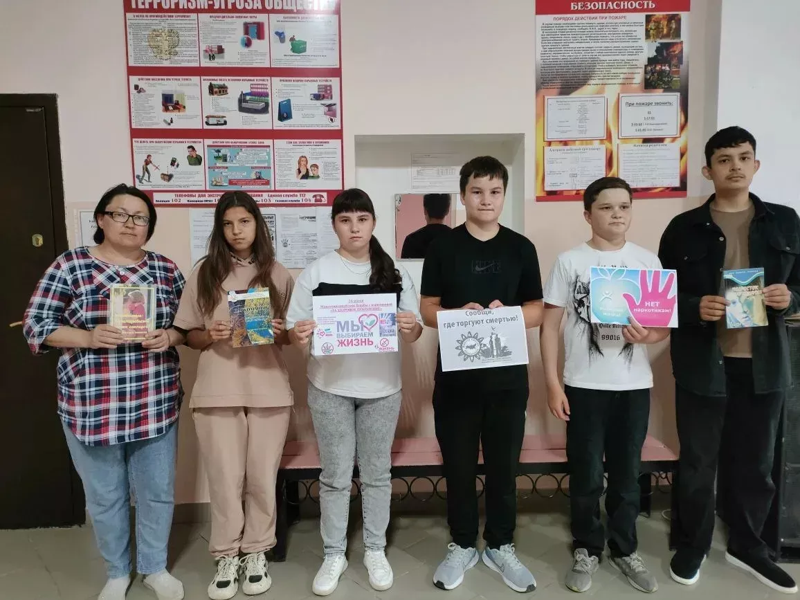 Шалты яшьләре начар гадәтләргә каршы