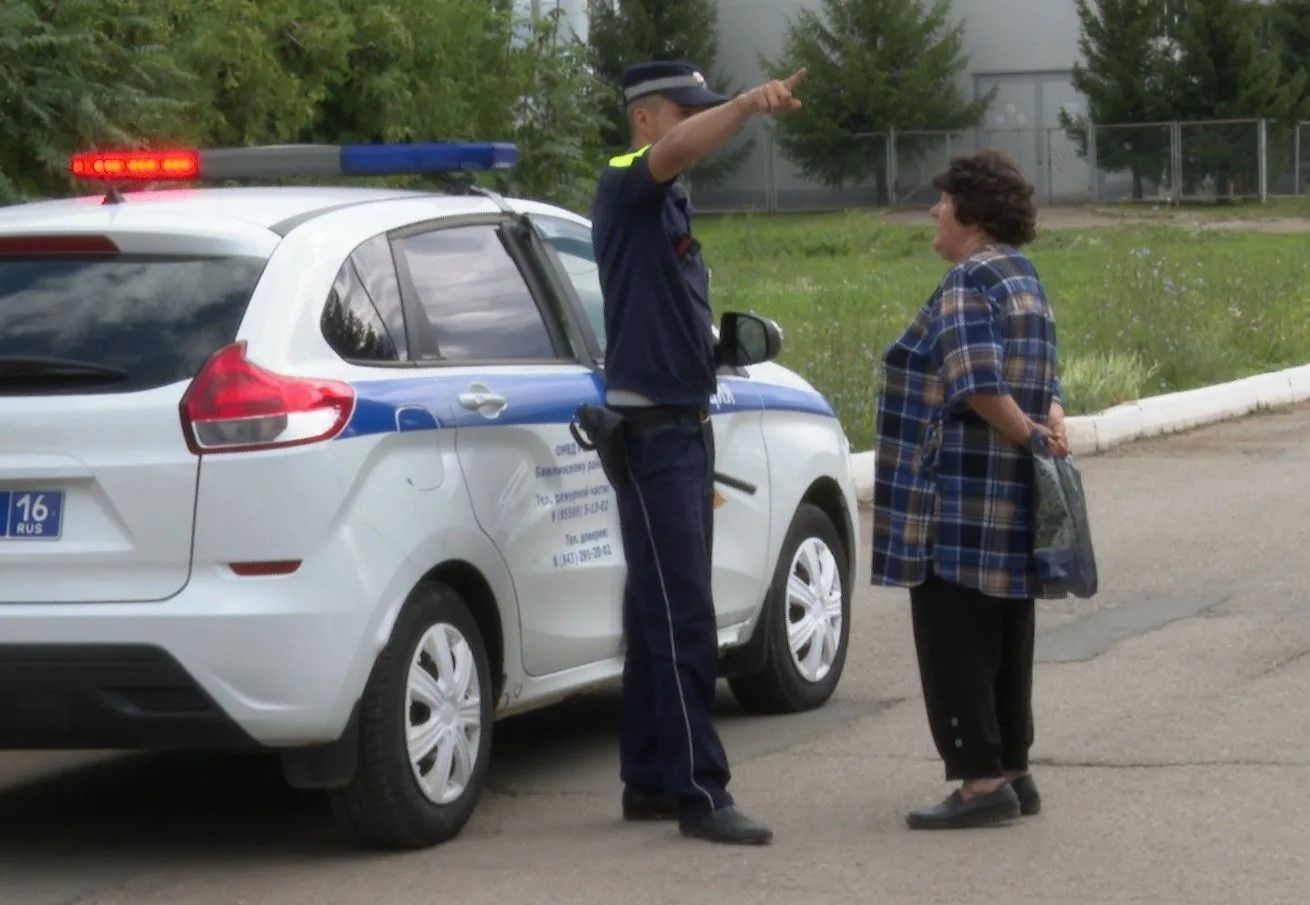 Бавлинские пешеходы нарушают правила дорожного движения
