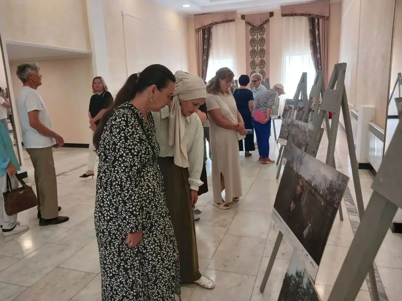 В Бавлинском районе открылась уникальная фотовыставка о трагедии мирного населения