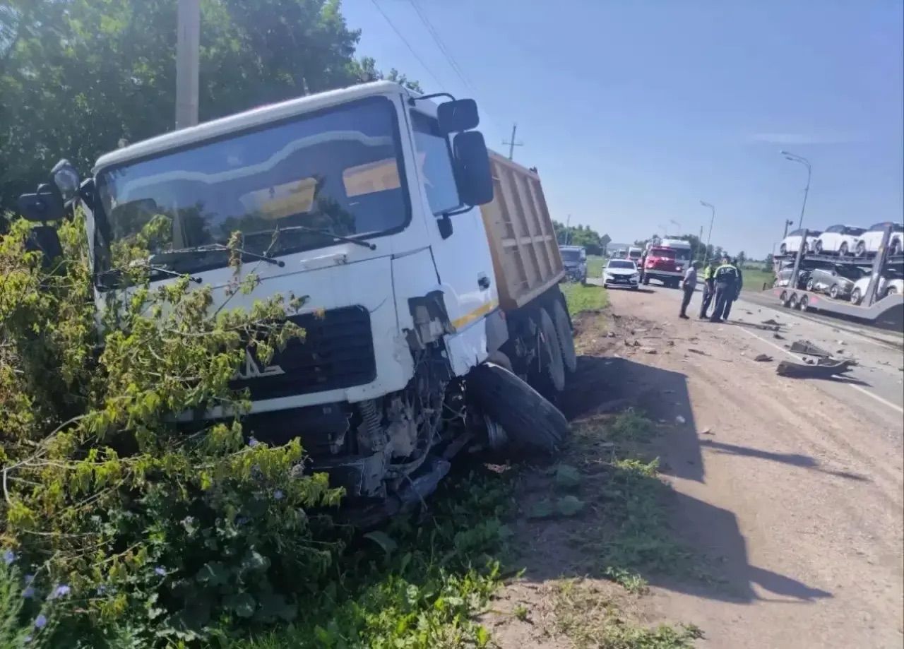 В Бавлинском районе погиб водитель