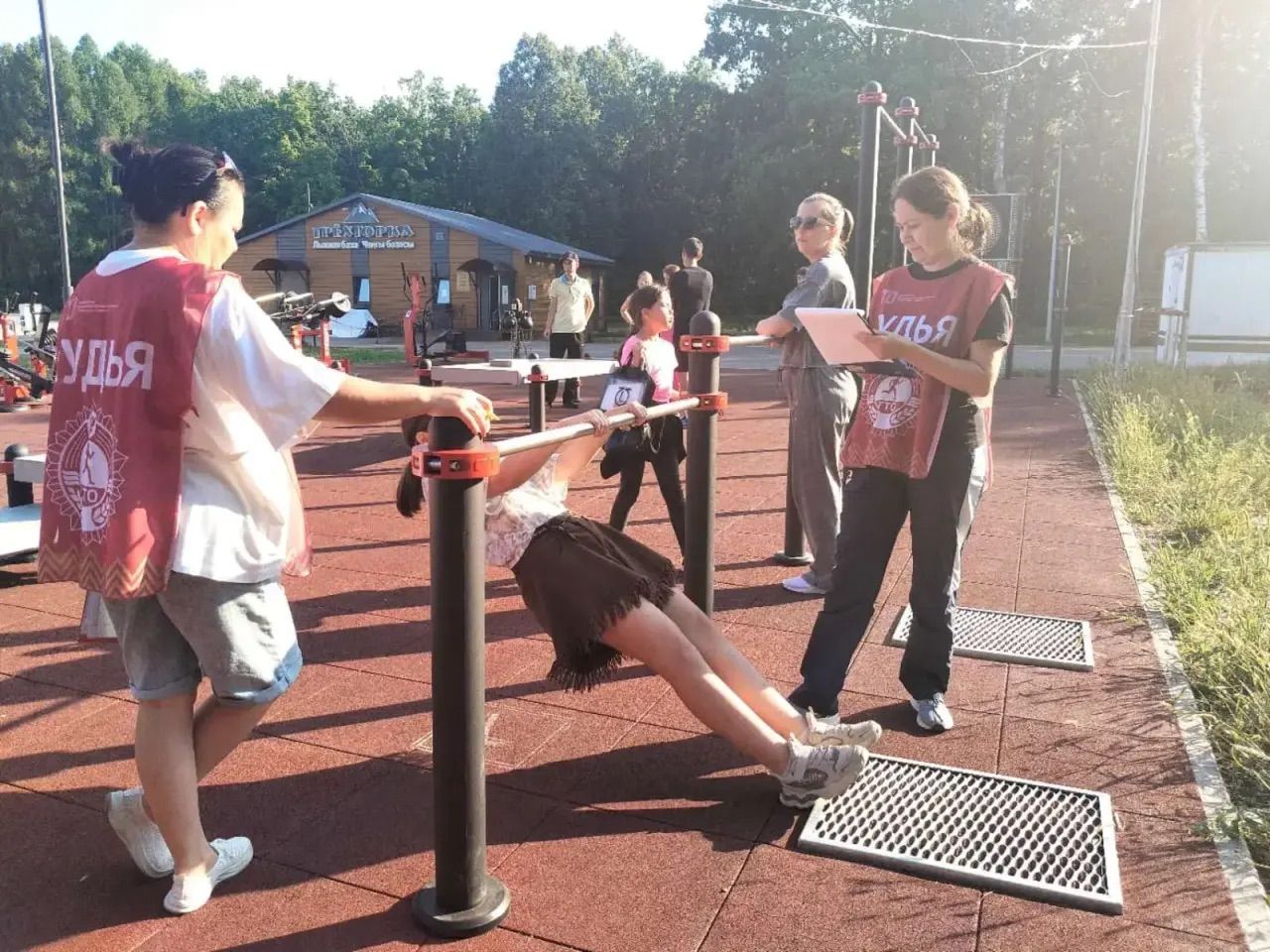 День физкультурника в Бавлинском районе отметили на новой площадке ГТО