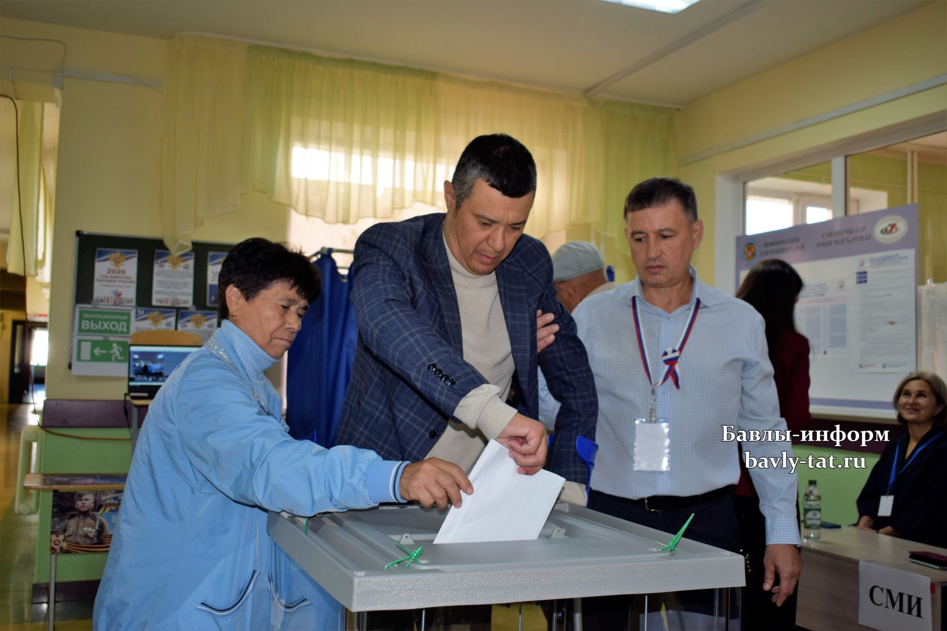 Избирательные участки открылись в Бавлах
