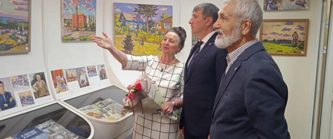 Сегодня в Бавлах открылась "Галерея Рашида Гилазова"