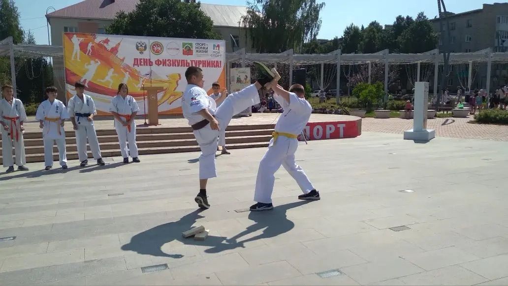 В Бавлах прошел День физкультурника