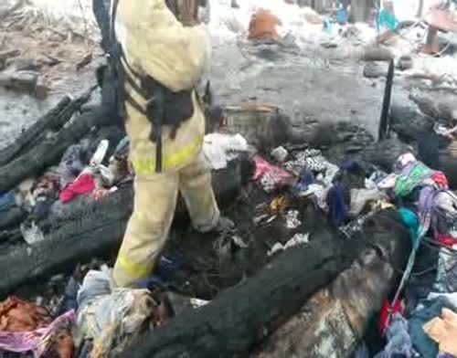 Многодетная семья сгорела в Лениногорском районе