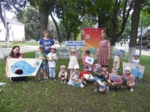 В Бавлинской детской библиотеке погрузились в мир китов и дельфинов