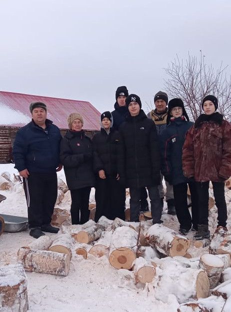 Бавлинские школьники помогли семье бойца СВО