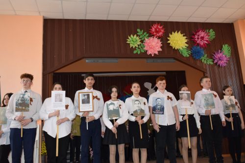 Бавлинские ученики вспомнили песни военных лет
