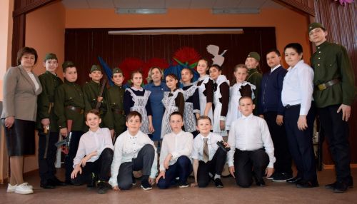 Бавлинские ученики вспомнили песни военных лет
