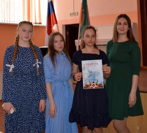 Бавлинские ученики вспомнили песни военных лет