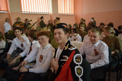 Бавлинские ученики вспомнили песни военных лет