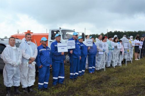 В городе Бавлы прошли межрегиональные ветеринарные учения