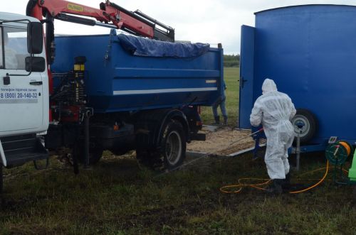 В городе Бавлы прошли межрегиональные ветеринарные учения