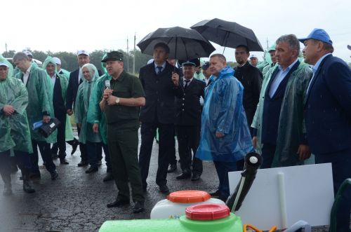 В городе Бавлы прошли межрегиональные ветеринарные учения