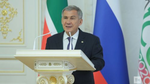 Татарстан Республикасы Рәисе Р.Н. Миңнехановның  ЯҢА ЕЛ МӨРӘҖӘГАТЕ