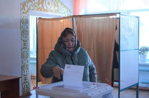 Бавлинцы активно голосуют на выборах Президента страны