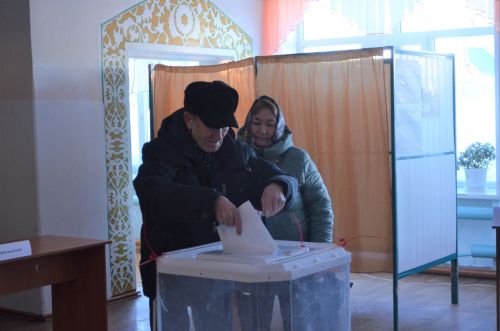Бавлинцы активно голосуют на выборах Президента страны