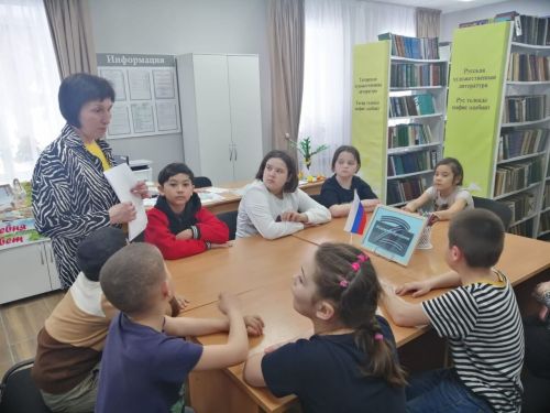 Баулы районы балалары сугышчыларга хатлар яза