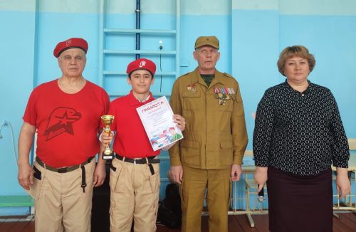 В Бавлах состоялся районный смотр строя и песни «Вперед, юнармейцы!»