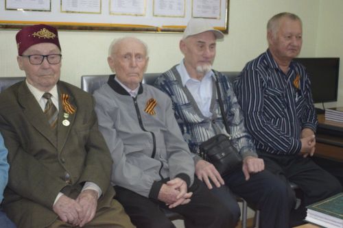 Тёплая встреча детей военного времени