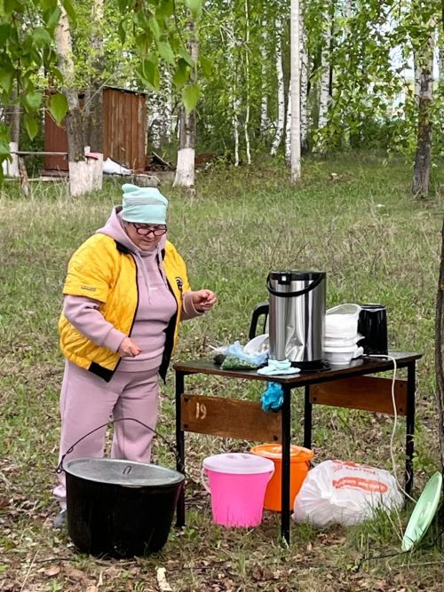 Яңа Чүте авылында зур өмә оештырылды