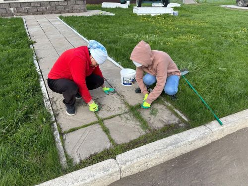 Баулы авылларында Җиңү көненә әзерлек эшләре бара
