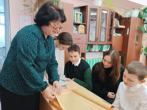 Баулы районы укучылары редакция хезмәткәре белән очраштылар