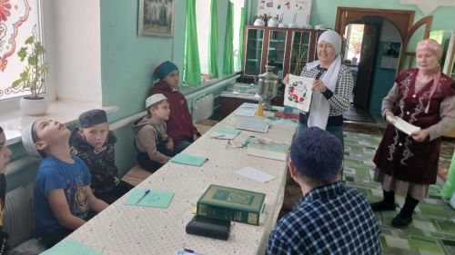Исергәп балаларының кышкы каникуллары файдалы оештырылган